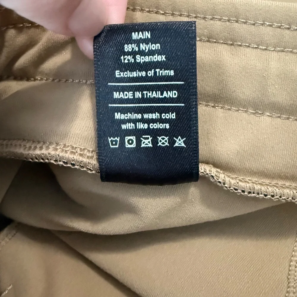 Public‎ Rec NWT All Day Every Day Pant Men's 42/30 Tan Nylon Spandex Stretchy